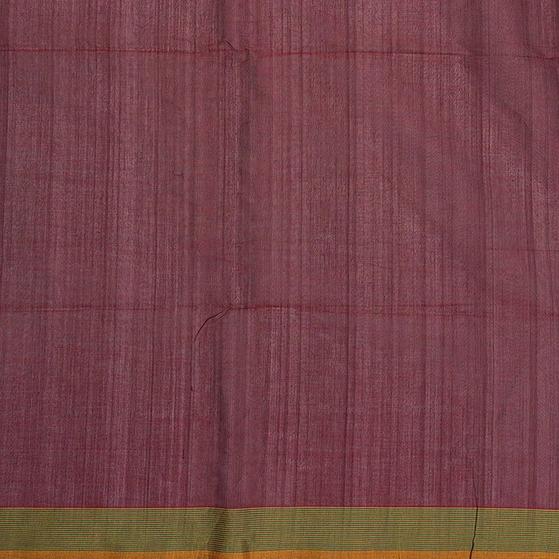 Hayagrivas Wine Maroon Handloom Kanchi Cotton Saree SSCBF132H24-1