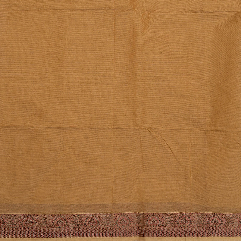 Hayagrivas Khaki Brown Handloom Kanchi Cotton Saree SSCBF132H3-2
