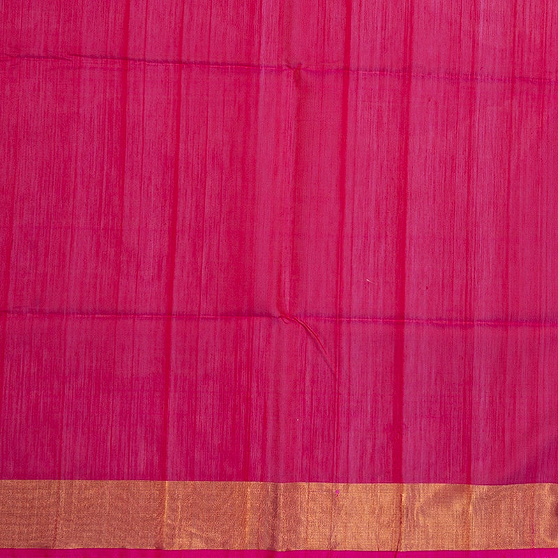 Hayagrivas Plum Purple Ikkat Kora Silk Cotton Saree SSCBF155H1-44