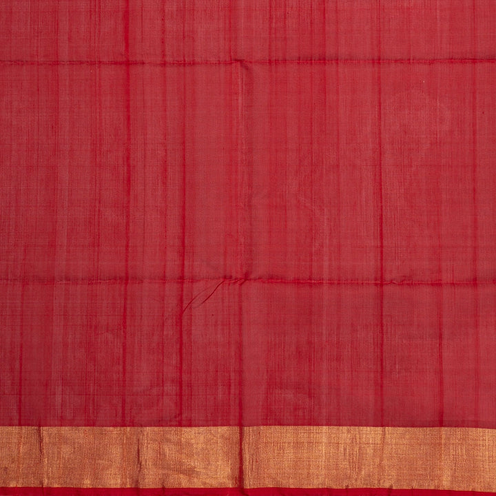 Hayagrivas White Ikkat Kora Silk Cotton Saree SSCBF155H1-6