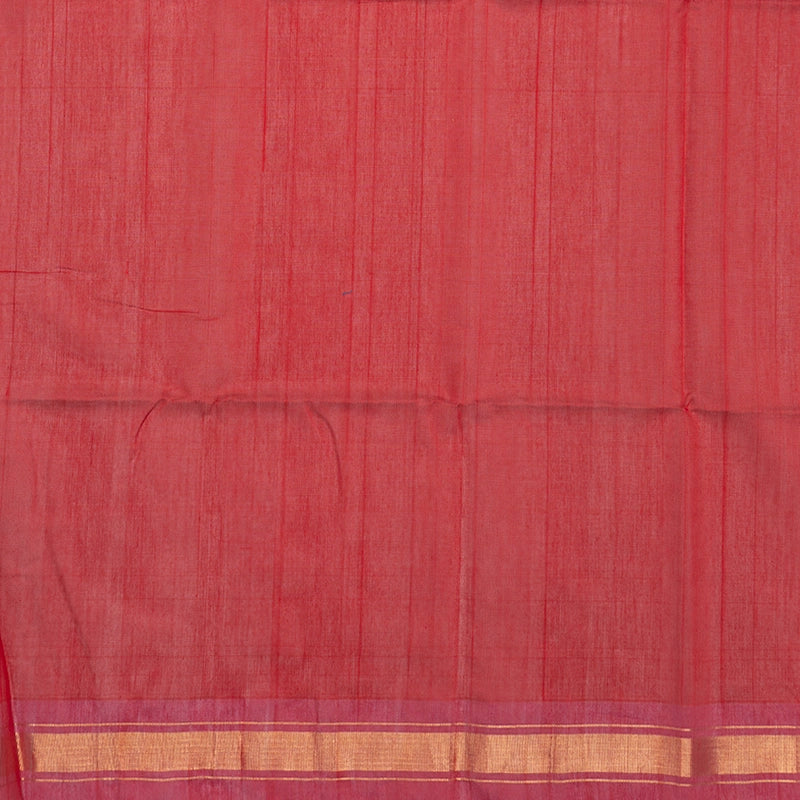 Hayagrivas Peacock Blue Kora Silk Cotton Saree SSCBF156H2-55