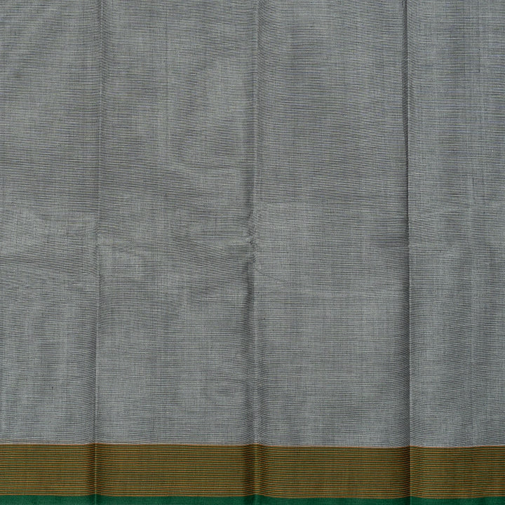 Hayagrivas Grey Handloom Kanchi Cotton Saree SSCBF177I1-4