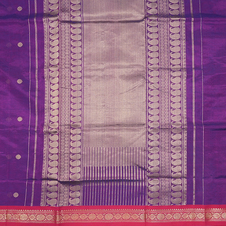 Hayagrivas Purple Kanchi Silk Cotton Saree SSCBF179I4-13
