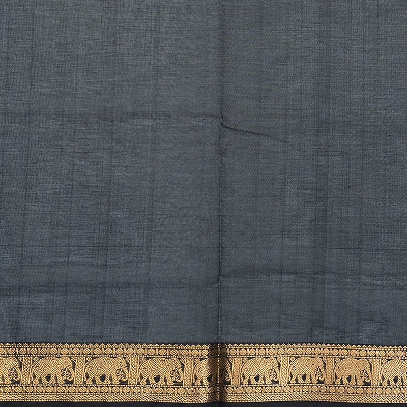 Hayagrivas Black Kanchi Silk Cotton Saree SSCBF179I5-17