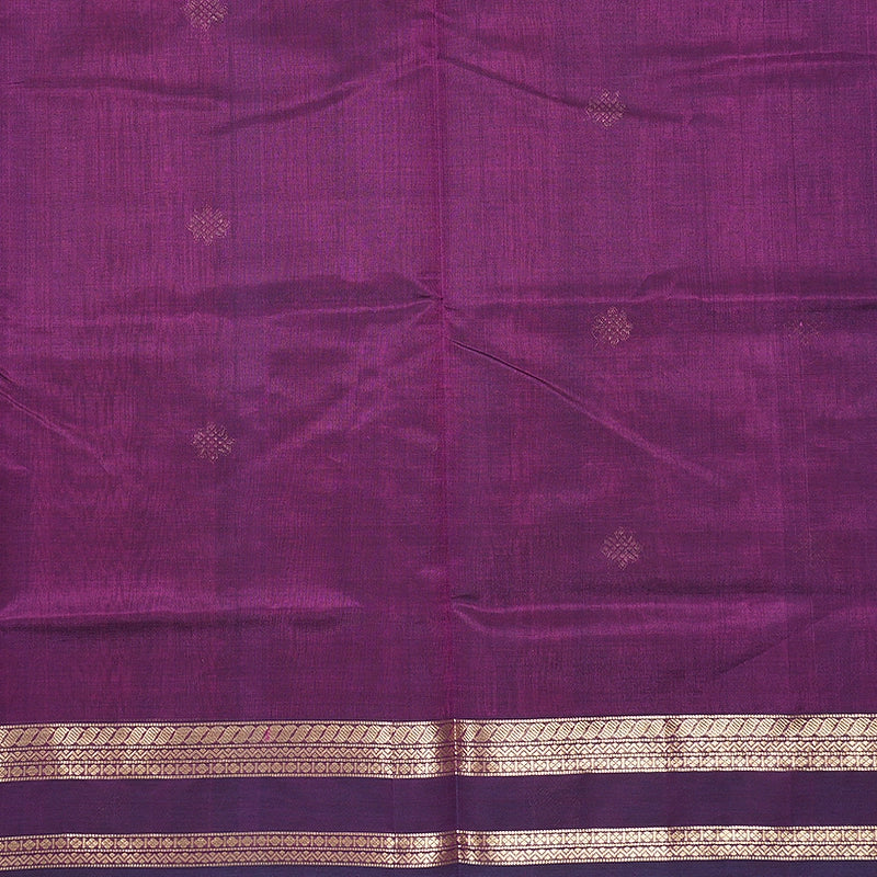 Hayagrivas Purple Kanchi Silk Cotton Saree SSCBF179I7-2