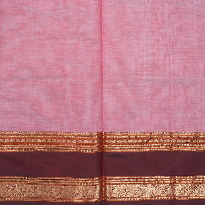 Hayagrivas Light Pink Kanchi Silk Cotton Saree SSCBF179I9-15