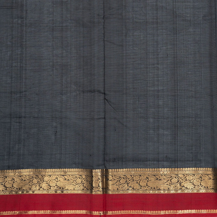 Hayagrivas Black Kanchi Silk Cotton Saree SSCBF179I9-7