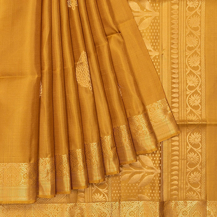 Hayagrivas Gold Handloom Soft Silk Saree SSKBF149H12-2
