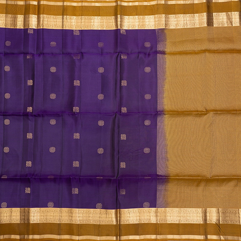 Hayagrivas Purple Handloom Soft Silk Saree KBF532G2-6