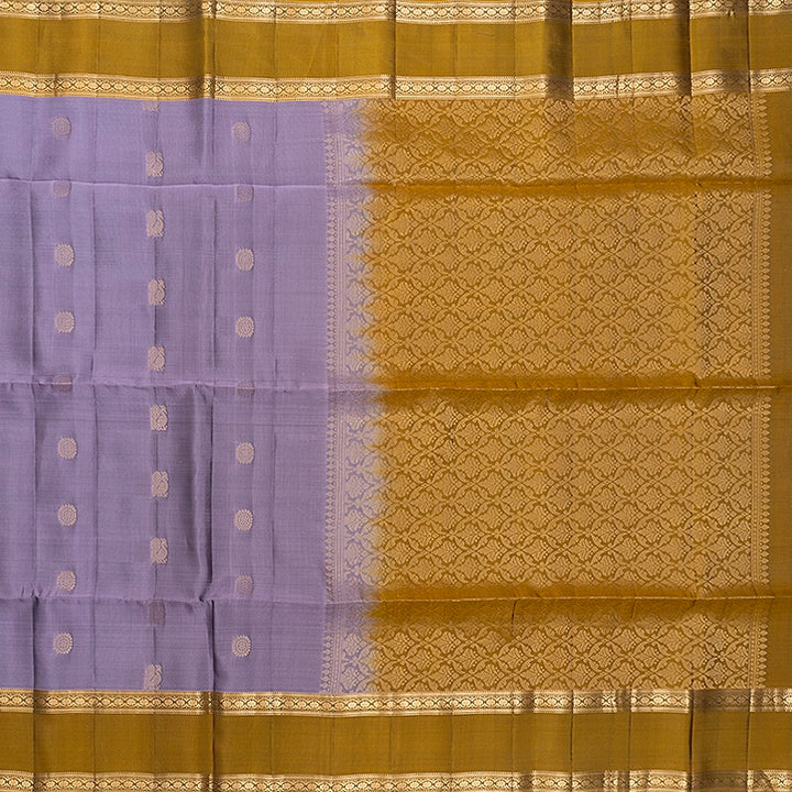 Hayagrivas Lilac Handloom Soft Silk Saree KBF532G4-7