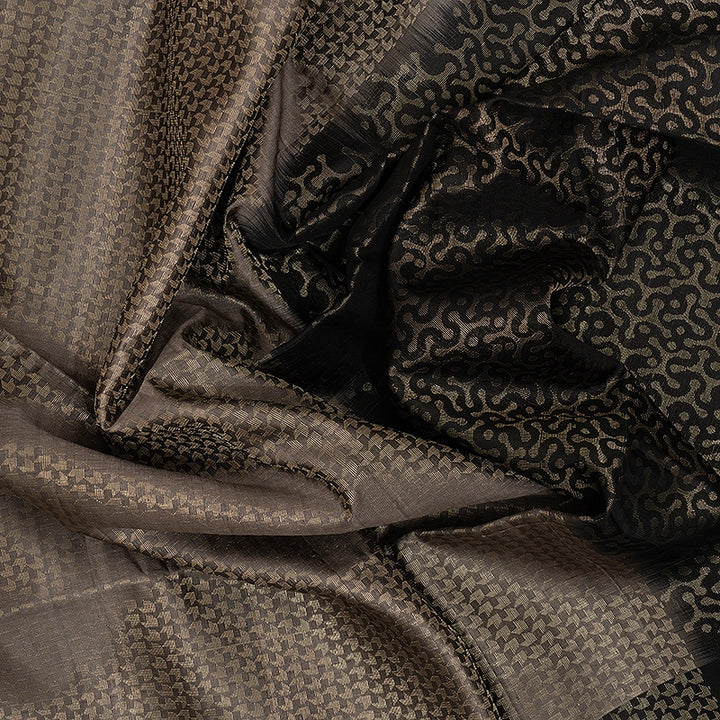 Hayagrivas Elephant Grey Handloom Soft Silk Saree KSBE20I3-11