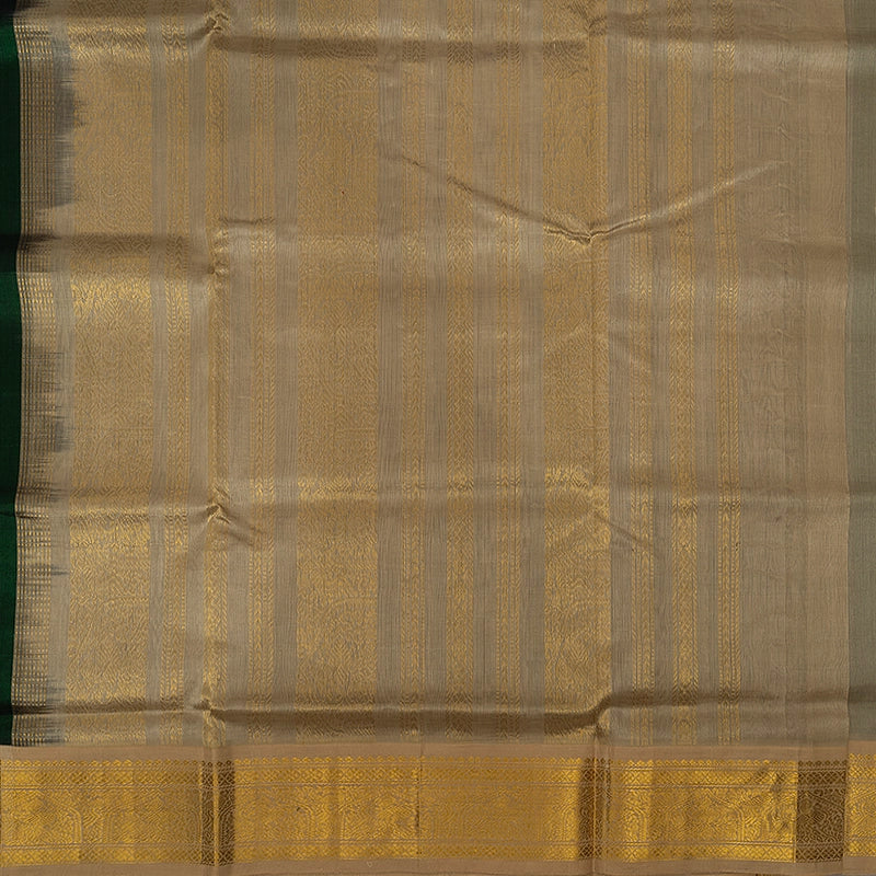 Hayagrivas Bottle Green Pure Silk Cotton Saree SSCBF34D5-13