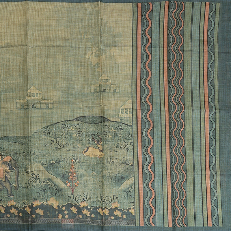 Hayagrivas Kota Print Cotton Sarees