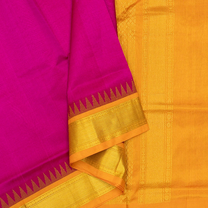 Hayagrivas Rani Pink Pure Silk Cotton Saree SSCBF34D3-3