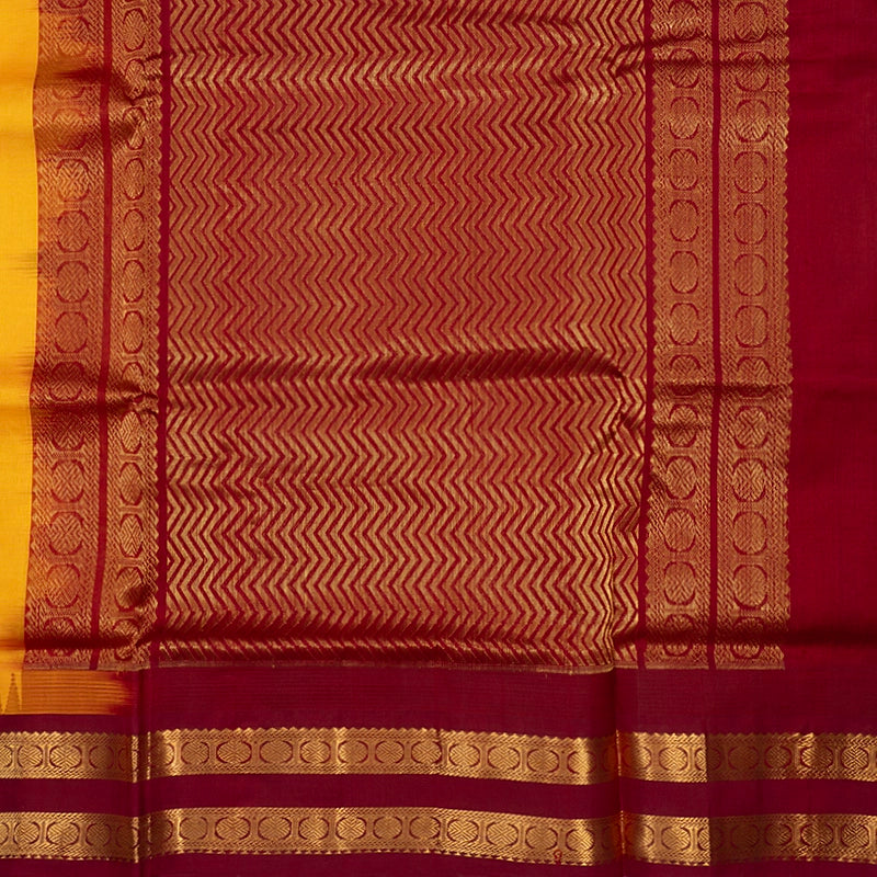 Hayagrivas Mambazham Yellow Pure Silk Cotton Saree SSCBF34D3-60
