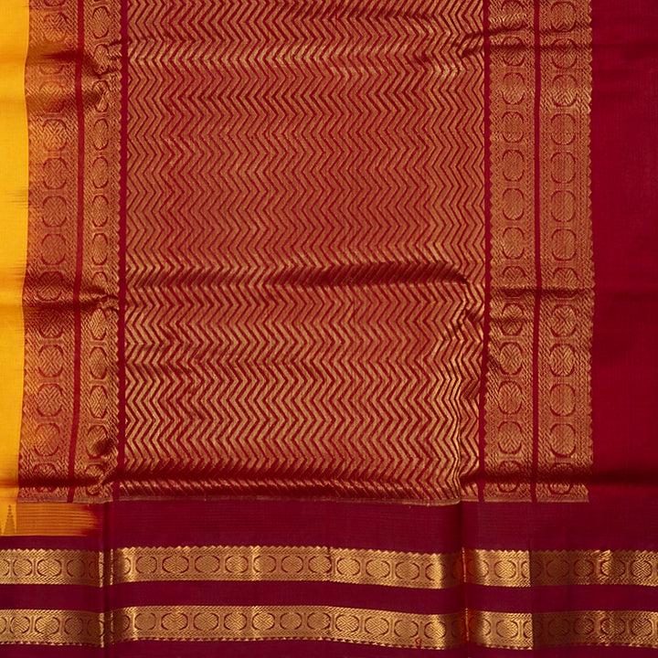 Hayagrivas Mambazham Yellow Pure Silk Cotton Saree SSCBF34D3-60
