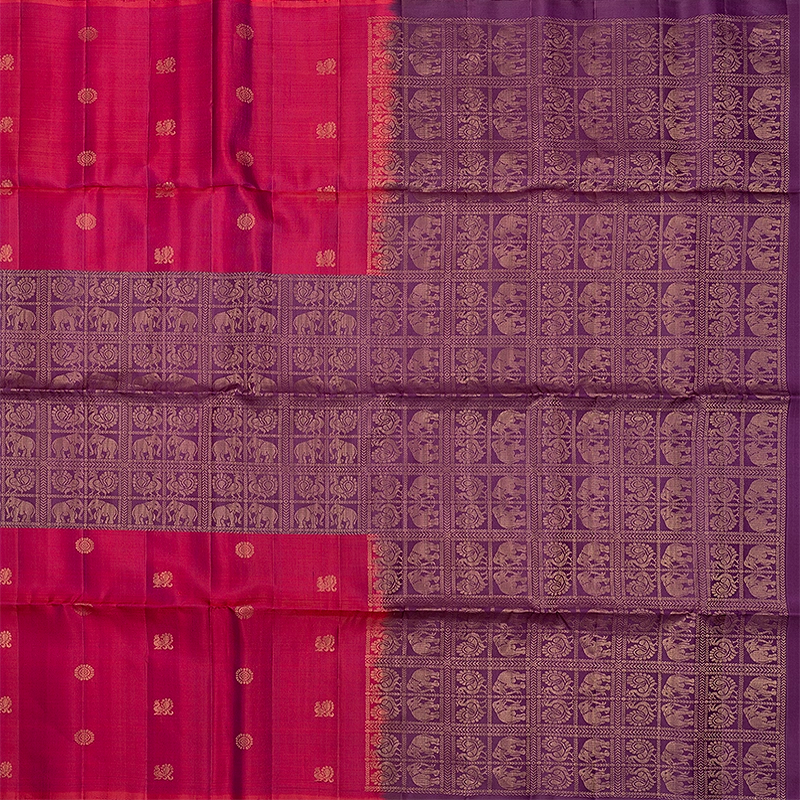 Hayagrivas Purple Handloom Soft Silk Saree KBF536G2-9