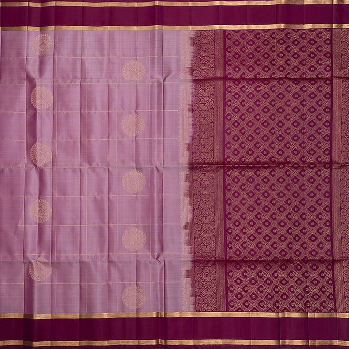Hayagrivas Lotus Pink Handloom Soft Silk Saree KBF536G2-6