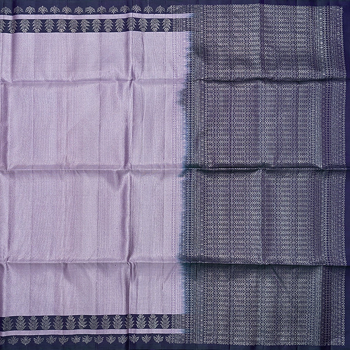Hayagrivas Lilac Handloom Soft Silk Saree KBF536G2-28