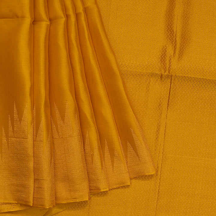 Hayagrivas Yellow Handloom Soft Silk Saree KSBE91A1-1