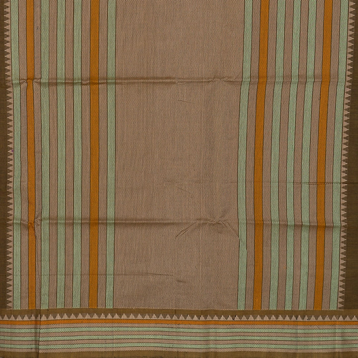 Hayagrivas Mehandi Green Handloom Kanchi Cotton Saree KSBE90A5-2