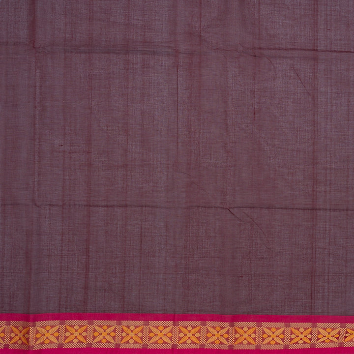 Hayagrivas Burgundy Handloom Kanchi Cotton Saree SSCBF104F2-2
