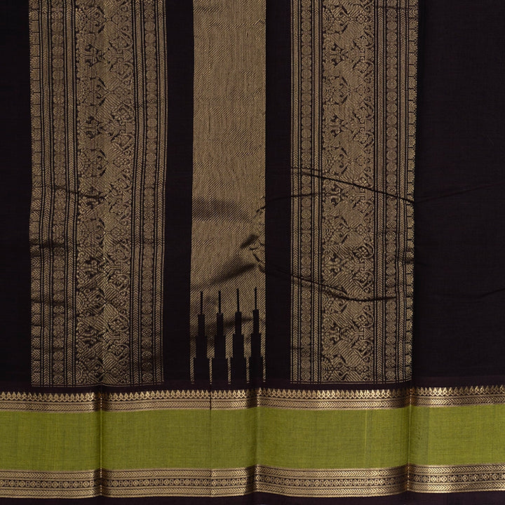 Hayagrivas Nagapazham Handloom Kanchi Cotton Saree SSCBF66E5-10