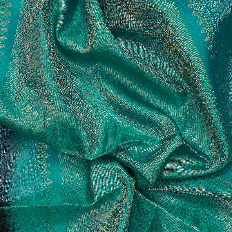 Hayagrivas Black Handloom Soft Silk Saree KBE2106A58-6