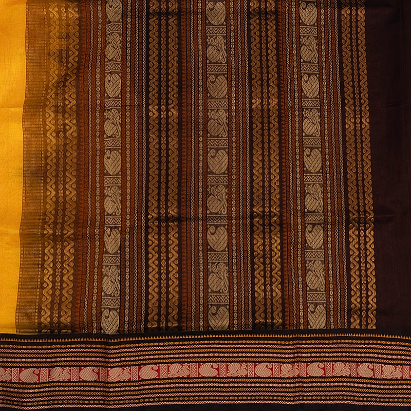 Hayagrivas Mambazham Yellow Pure Silk Cotton Saree SSCBF55E8-1