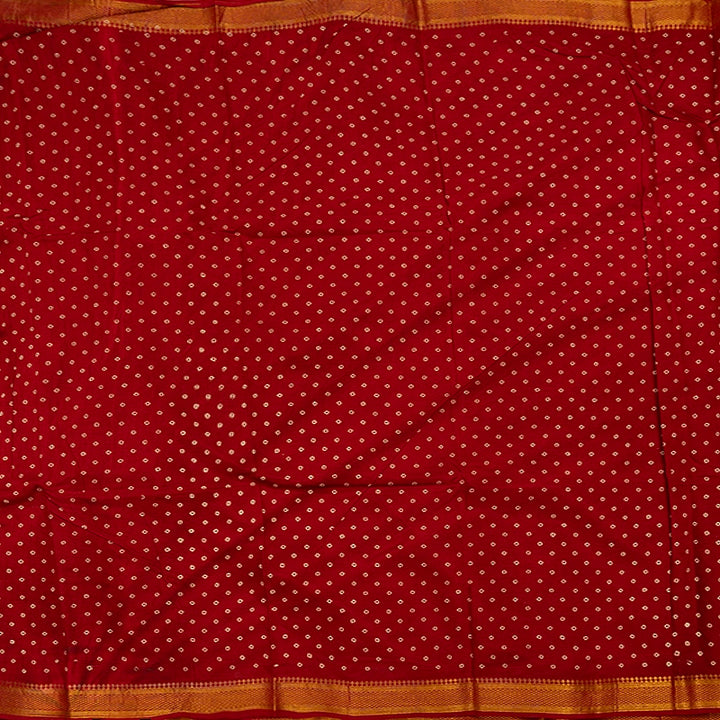 Hayagrivas Maroon Fancy Cotton Saree KBE2212B1-8