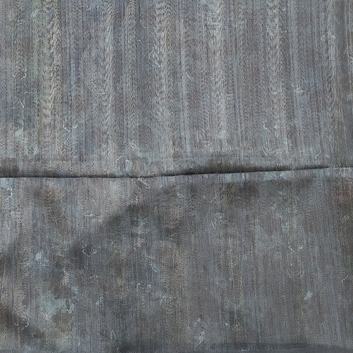 Hayagrivas Bluish-Grey Fancy Cotton Saree KBE1876L1-39