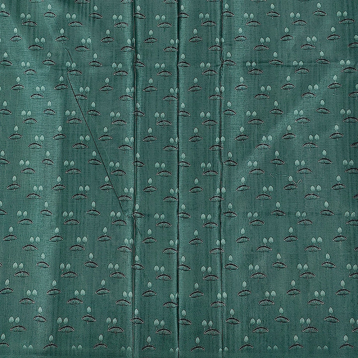 Hayagrivas Sage-Green Fancy Cotton Saree KBE1877L6-1