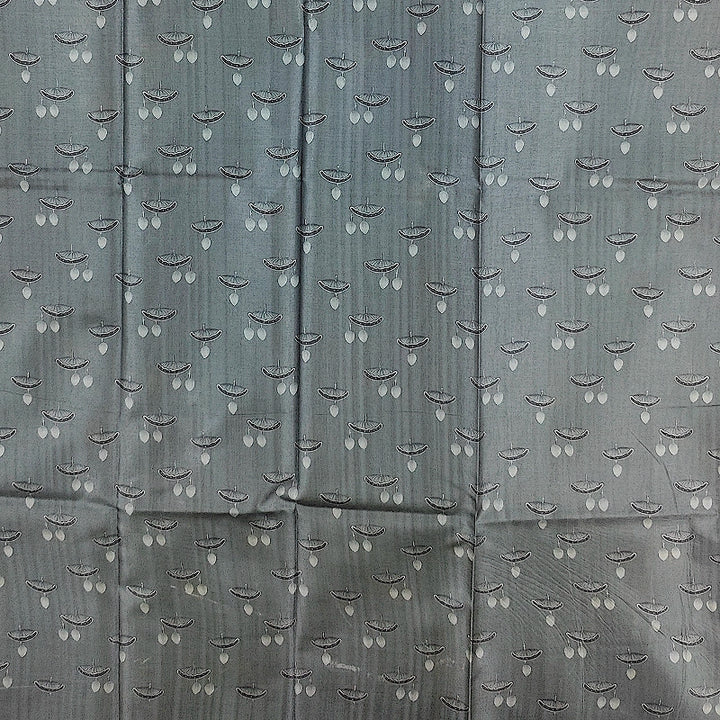 Hayagrivas Olive-Grey Fancy Cotton Saree KBE1877L6-3