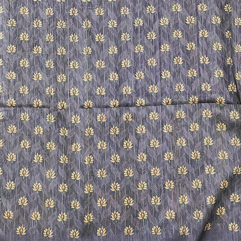 Hayagrivas Purple Fancy Cotton Saree KBE1877L7-4