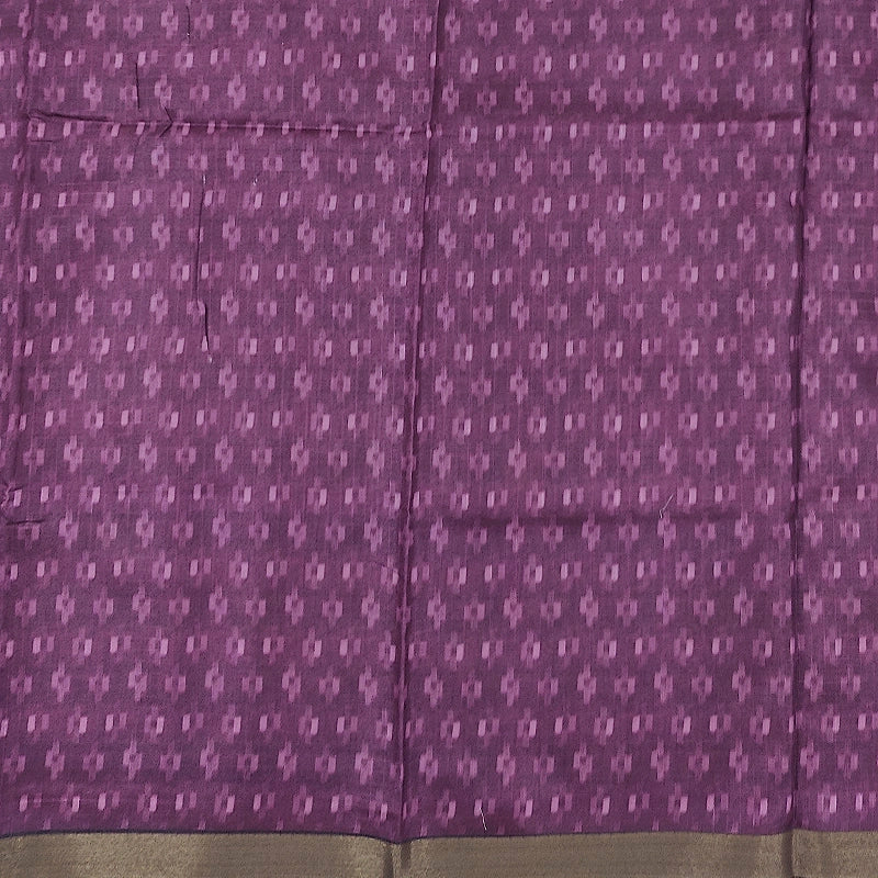 Hayagrivas Lotus Pink Fancy Cotton Saree KBE1878L4-4