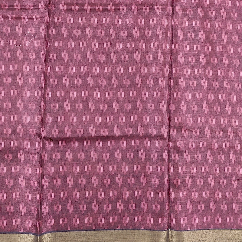Hayagrivas Rose Pink Fancy Cotton Saree KBE1878L4-5