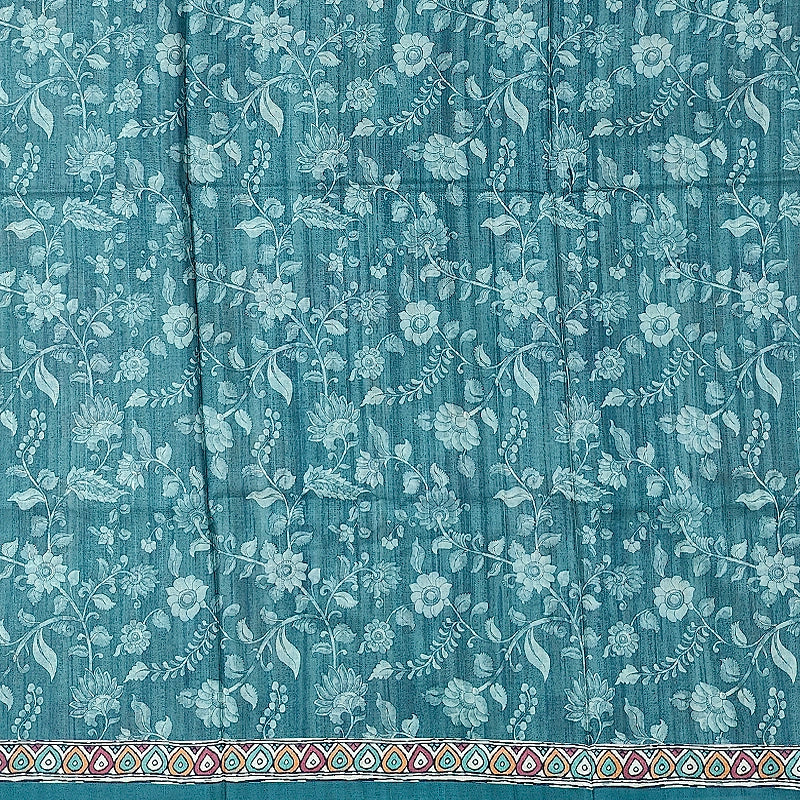 Hayagrivas Sky Blue Fancy Cotton Saree KBE1909L1-34