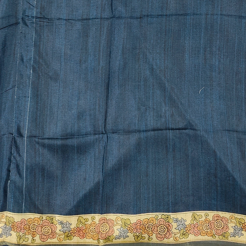 Hayagrivas Navy Blue Fancy Cotton Saree KBE1917L1-64