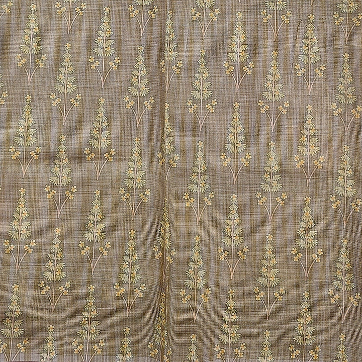 Hayagrivas Beige-Brown Fancy Cotton Saree KBE1918L2-26