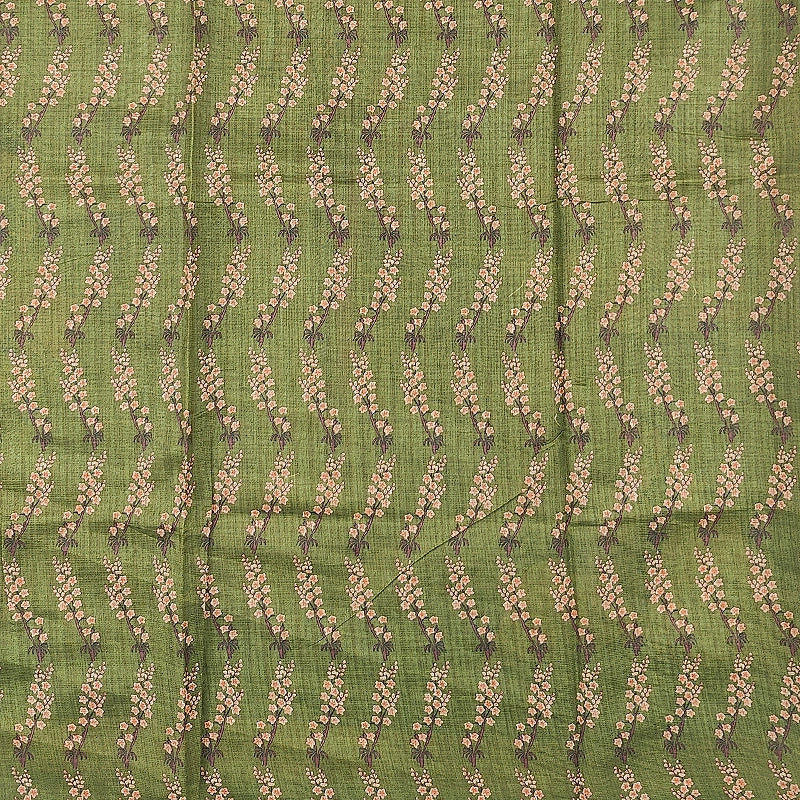 Hayagrivas Olive Green Fancy Cotton Saree KBE1918L2-7