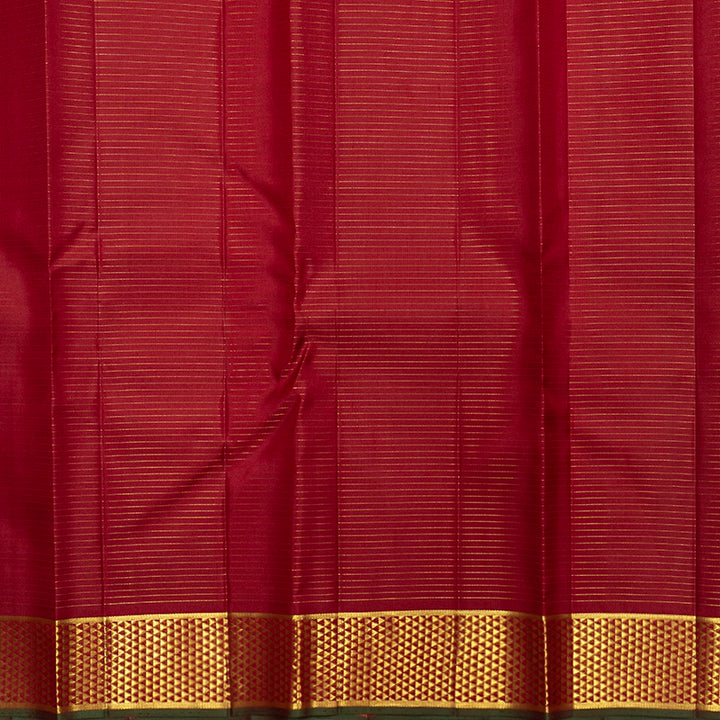 Hayagrivas Handloom Araku Maroon Kanjivaram Silk Saree KBF670G2-1