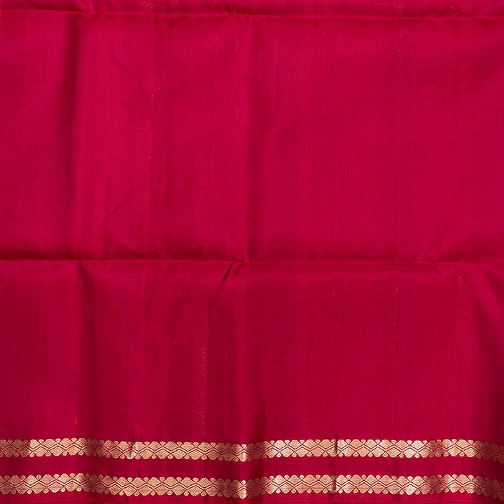 Hayagrivas Reddish-Pink Handloom Soft Silk Saree KBF883H20-4