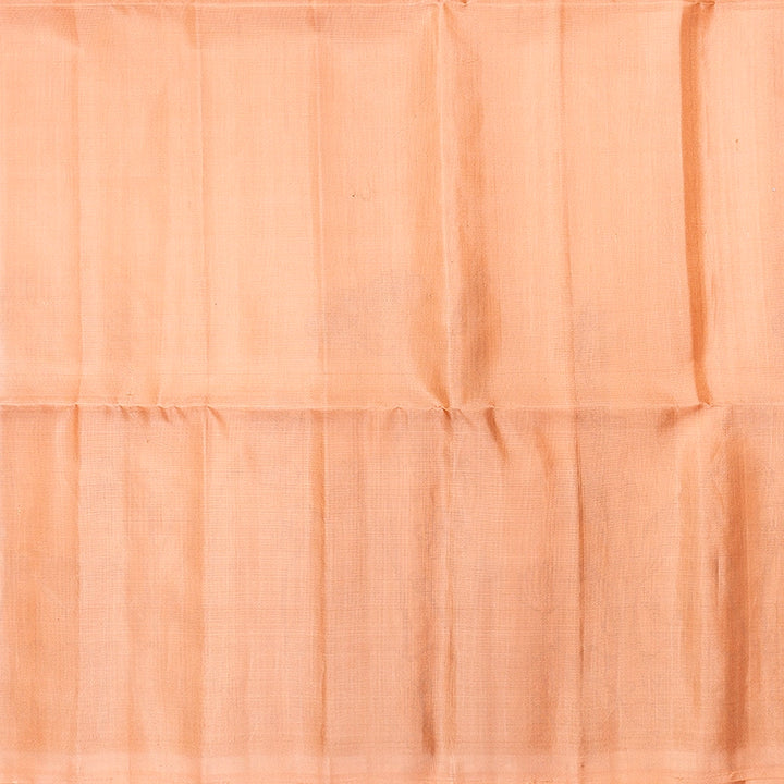 Hayagrivas Mild Peach Orange Handloom Soft Silk Saree KBF885H21-2