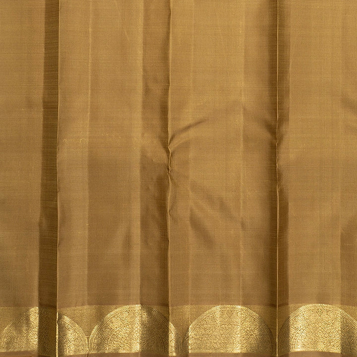 Hayagrivas Handloom Dry Mehandi Green Kanjivaram Silk Saree KBFL386J1-1-BF386-SBS
