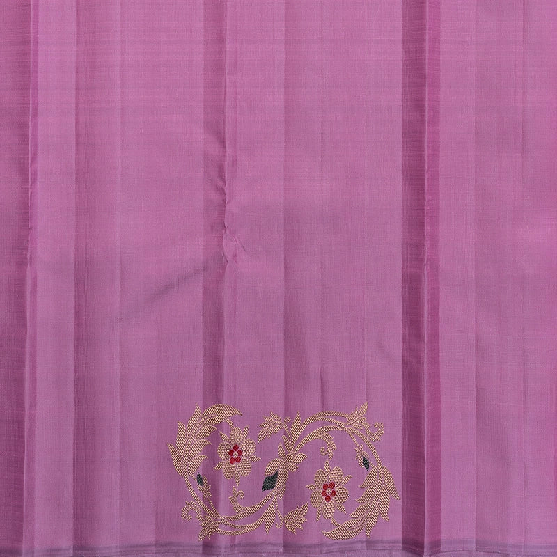 Hayagrivas Handloom Lavender-Pink Kanjivaram Silk Saree KBFL387J1-1-BF387-SBS