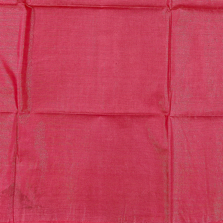 Hayagrivas Tomato Pink Fancy Cotton Saree KSBE144C6-7