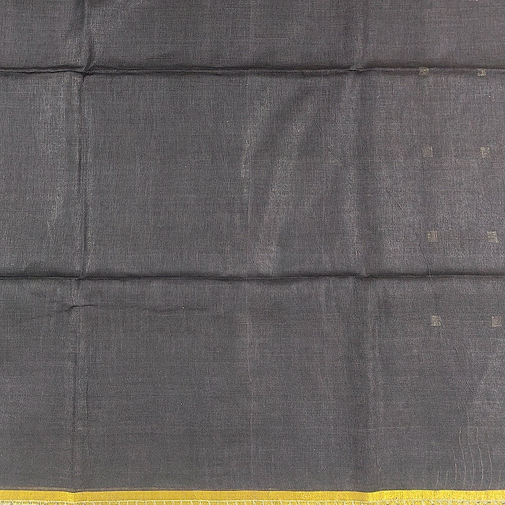 Hayagrivas Deep Teal Green Handloom Linen Saree KSBE148C9-4