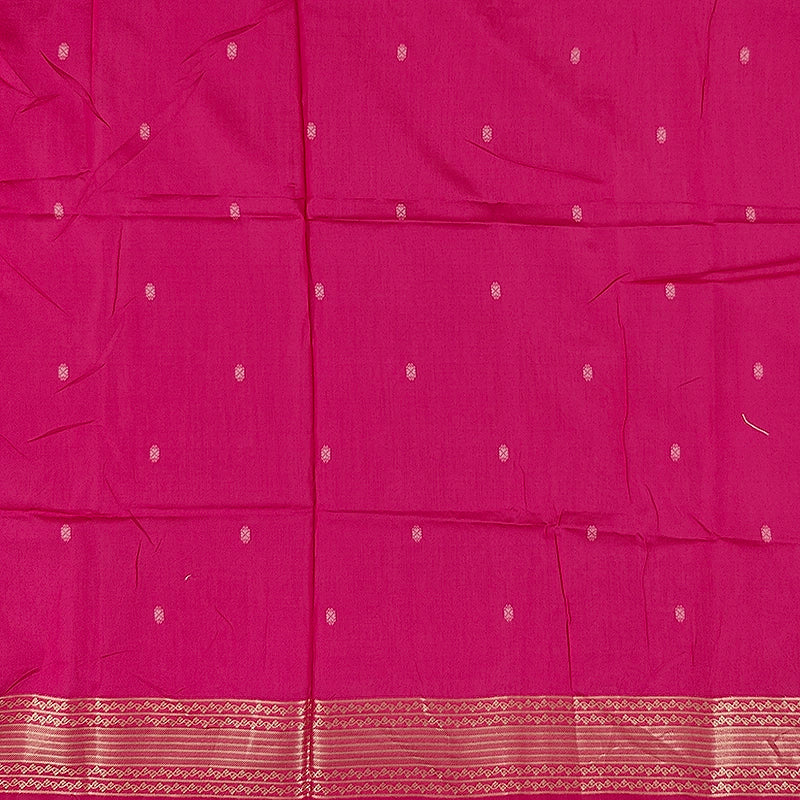 Hayagrivas Red Fancy Cotton Saree SSCBF107G1-6