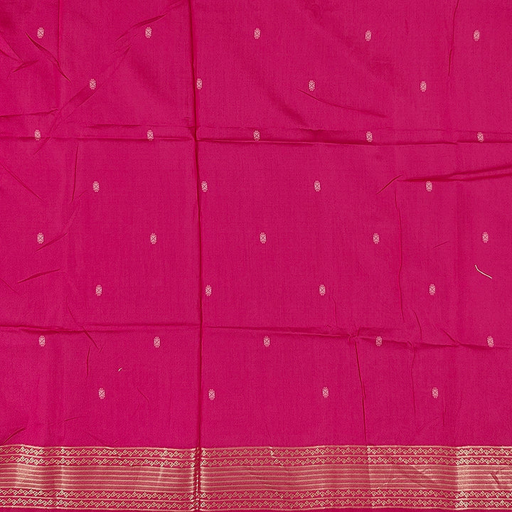 Hayagrivas Red Fancy Cotton Saree SSCBF107G1-6