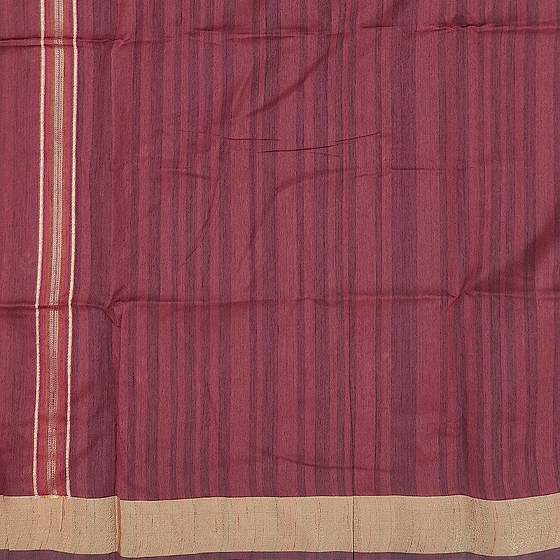 Hayagrivas Maroon Fancy Cotton Saree SSCBF107G4-3